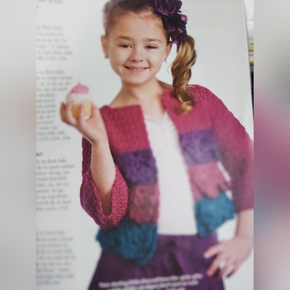 Vintage rochet World Magazine December 2012 Alpaca Afghan - Picture 8 of 10